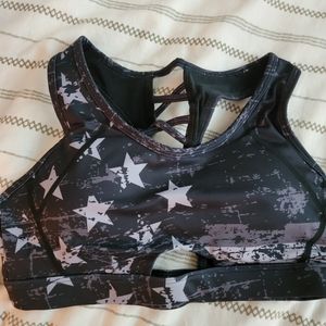 Curves and Combatboots sport bra